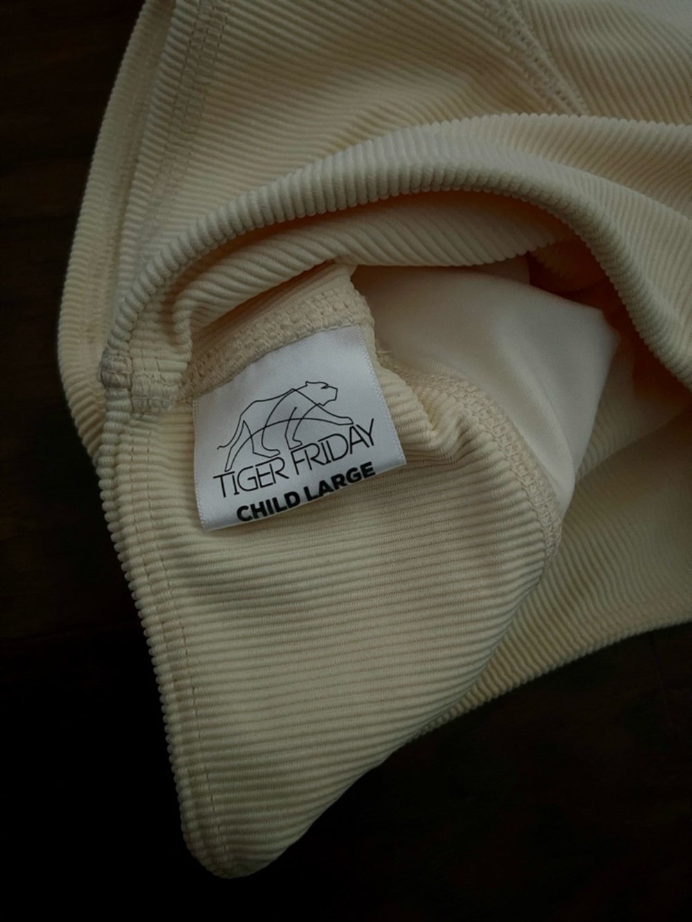 Tiger Friday Ruth Shorts in Ivory - Picture 3 of 3